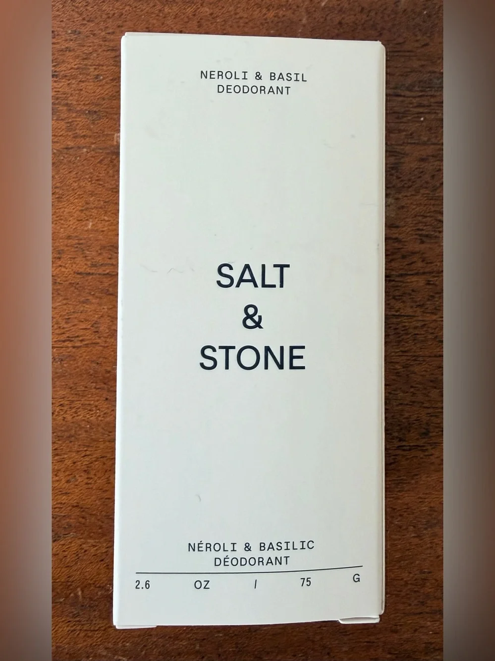 Salt & Stone Neroli & Basil Deodorant -NEW